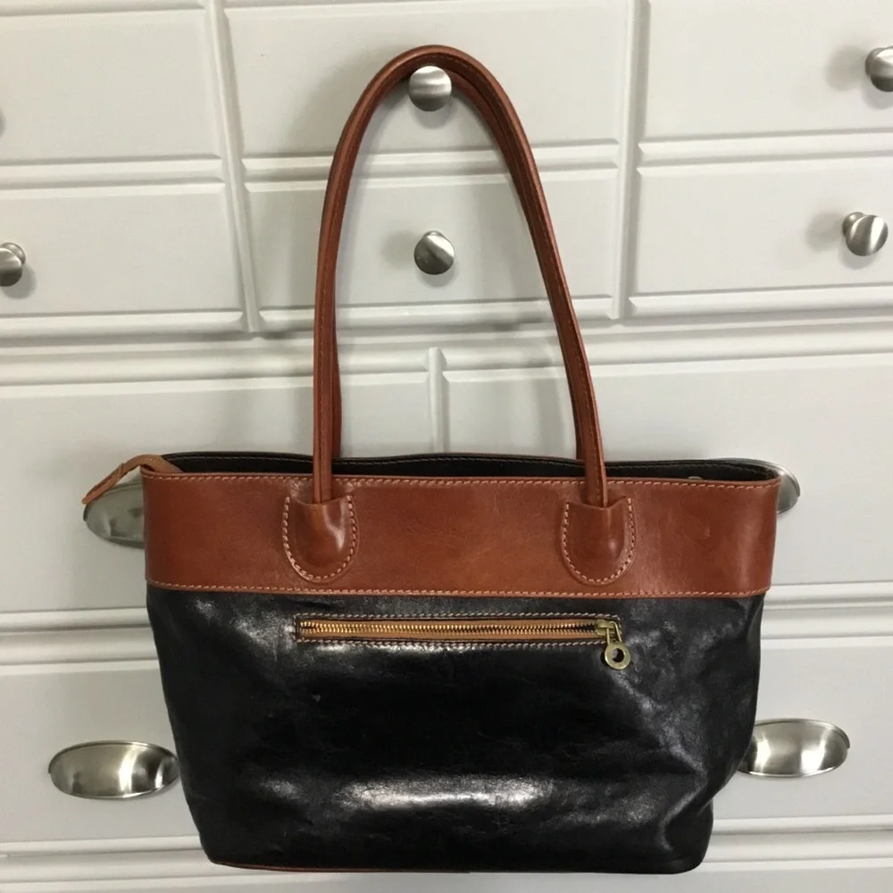 Italian Leather FLORENCE Made in Italy Handbag Shoulder Bag